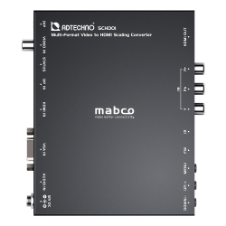 商品画像:マルチフォーマット入力対応HDMIスケーリングコンバーター SCHD01