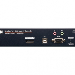 商品画像:DisplayPortシングルディスプレイIP-KVMトランスミッター(4K、PoE対応) KE9952T/ATEN