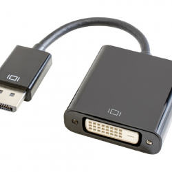 商品画像:DisplayPort->DVI変換アダプタ15cmブラック GP-DPDVIH/K