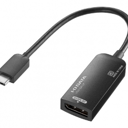 商品画像:USB Type-C⇔DisplayPort変換アダプター 4K対応モデル US3C-DA/DP