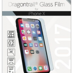 商品画像:Dragontrail ガラスフィルム for iPhone X PGK-04