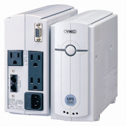 商品画像:常時商用方式UPSmini500II バッテリ期待寿命7年/筐体ホワイトモデル YEUP-051MA