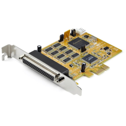 商品画像:8シリアルポート増設PCI Expressカード RS232C拡張ボード 16C1050 UART COMポート増設PCIeカード 15kV ESD保護 Windows & Linux対応 PEX8S1050