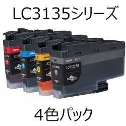 <123market><ブラザー純正>大容量インクカートリッジLC3135 4色パック 123B014