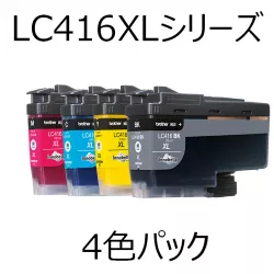 <123market><ブラザー純正>インクカートリッジLC416XL 4色パック 123B018