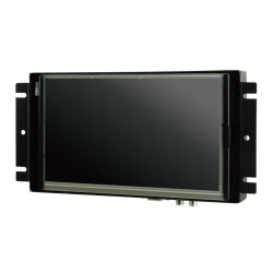 商品画像:7インチ ワイド 液晶ディスプレイ(800x480/HDMI/VGA/RCAx2/LED/組込用) KE070