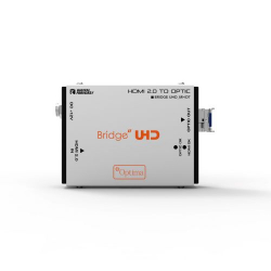 商品画像:超小型軽量4K UHD対応HDMI2.0光延長器 送信機 UHD_M_HOT
