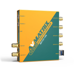 商品画像:AVMATRIX リクロック搭載12G-SDI 5分配器 SD1151-12G