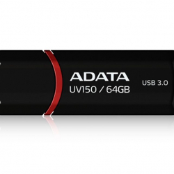 商品画像:高速USB3.0対応 小型フラッシュメモリ 64GB AUV150-64G-RBK