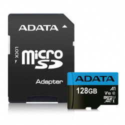 商品画像:A1規格対応 microSDXCカード UHS-I U1 Class10 V10(R85/R25) 128GB アダプタ同梱 AUSDX128GUICL10A1-RA1
