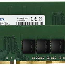 商品画像:DDR4-3200MHz デスクトップPC用 288pin 1.2V メモリモジュール 16GB(8GB 2枚組) AD4U320038G22-D