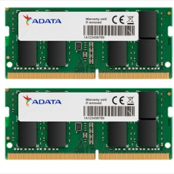 商品画像:DDR4-3200MHz ノートPC用 260pin 1.2V メモリモジュール 16GBx2枚 AD4S320016G22-DTGN