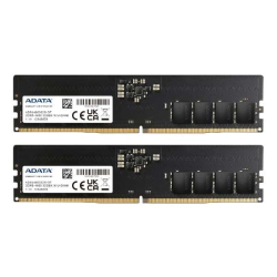 商品画像:DDR5 OBM U-DIMM(4800)32GBx2 288pin 1.1V Dual Tray Box AD5U480032G-DT