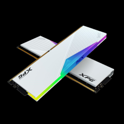 商品画像:DDR5 XPG LANCER RGB U-DIMM(6400)16GBx2 1.4V Dual color box WHITE AX5U6400C3216G-DCLARWH