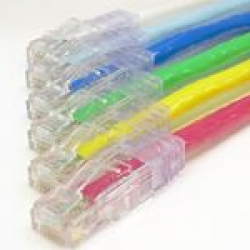 商品画像:CAT6ケーブル 両端RJ45 単線 ストレート結線 80m (黒) C6S-SO-BK-80