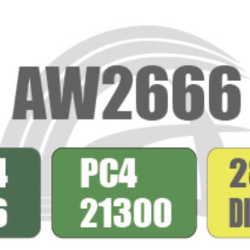 商品画像:増設メモリボード AW2666-4G