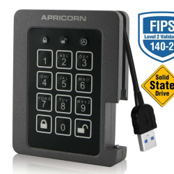 商品画像:Aegis Padlock SSD - USB 3.0  ASSD-3PL256-240F