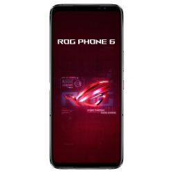 商品画像:ROG Phone 6(AI2201)/ファントムブラック/6.78”ワイドAMOLEDディスプレイ(2448x1080)165Hz/Qualcomm Snapdragon 8+ Gen1/Adreno 730/メモリ12GB/ストレージ256GB/バッテリー6000mAh ROG6-BK12R256