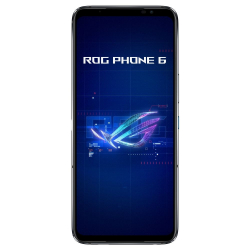 商品画像:ROG Phone 6(AI2201)/ストームホワイト/6.78”ワイドAMOLEDディスプレイ(2448x1080)165Hz/Qualcomm Snapdragon 8+ Gen1/Adreno 730/メモリ12GB/ストレージ256GB/バッテリー6000mAh ROG6-WH12R256