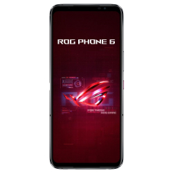 商品画像:ROG Phone 6(AI2201)/ファントムブラック/6.78”ワイドAMOLEDディスプレイ(2448x1080)165Hz/Qualcomm Snapdragon 8+ Gen1/Adreno 730/メモリ16GB/ストレージ512GB/バッテリー6000mAh ROG6-BK16R512