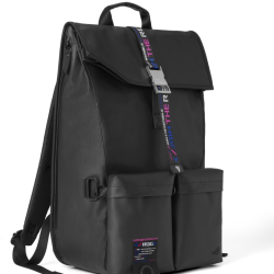 商品画像:ROG SLASH Backpack/ブラック/外寸幅510mmx奥行き340mmx高さ180mm、ノートパソコン収納ポケット幅385mmx奥行き300mmx高さ25mm/容量約19.4L/質量約1.66kg/外部素材840D TPU、内部素材230T ポリエステルツイルファブリック/着脱式ストラップ、ダストバッグ ROG_SLASH_BP3705