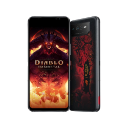 商品画像:ROG Phone 6 Diablo Immortal Edition(AI2201)/ヘルファイアレッド/6.78” ワイドAMOLEDディスプレイ、2448x1080(フルHD+)/512GB/16GB/Qualcomm Snapdragon 8+ Gen 1/Adreno 730 ROG6SD-BK16R512