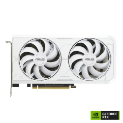 商品画像:Dual GeForce RTX 3060 Ti White OC Edition 8GB GDDR6X DUAL-RTX3060TI-O8GD6X-WHITE