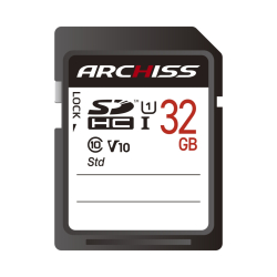 商品画像:<ARCHISS>SDHC Card 32GB UHS-1 Class10 AS-032GSD-SU1