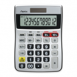 商品画像:軽減税率対応電卓 S シルバー C1244S