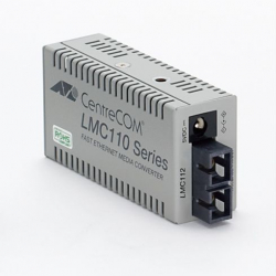 商品画像:CentreCOM LMC112 [100BASE-TX×1、100BASE-FX(SC)×1、50℃対応] 0416R