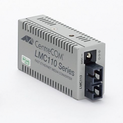 商品画像:CentreCOM LMC113 [100BASE-TX×1、100BASE-FX SMF2心(SC)×1、50℃対応] 0417R