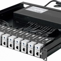 AT-RKMT-J12PS [LMC100/LMC110/MMC200シリーズ用19インチラックマウントキット(電源ユニット付スライド式トレイ ...