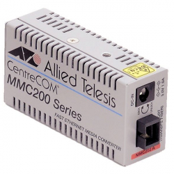 商品画像:CentreCOM MMC202A-Z7 [100BASE-TXx1、100BASE-FX SMF1心(SC)x1(デリバリースタンダード保守7年付)] 0018RZ7