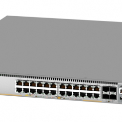 商品画像:AT-x530L-28GPX-N5アカデミック[10/100/1000BASE-T(PoE-OUT)x24、SFP/SFP+スロットx4(デリバリースタンダード保守5年付)] 4049RN5