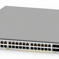 商品画像:AT-x530L-52GPX-N5アカデミック[10/100/1000BASE-T(PoE-OUT)x48、SFP/SFP+スロットx4(デリバリースタンダード保守5年付)] 4050RN5