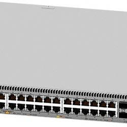 商品画像:AT-x530DP-52GHXm-Z7[10/100/1000BASE-Tx40(PoE-OUT)、100/1000/2.5G/5GBASE-Tx8(PoE-OUT)、SFP+スロットx4(デリバリースタンダード保守7年付)] 4517RZ7