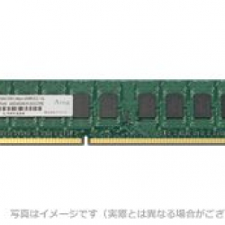 商品画像:DOS/V用 PC3-10600 (DDR3-1333) 240Pin UnbufferedDIMMwithECC 4GB 6年保証 ADS10600D-E4G