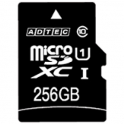 商品画像:microSDXC 256GB UHS1 SD変換Adapter付 AD-MRXAM256G/U1