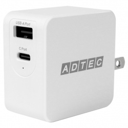 商品画像:PD充電器/65W/AC/WH APD-A065AC-WH