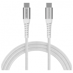 商品画像:USB Type-C to C ケーブル(60W出力/480Mbps/1.0m)ホワイト APC-V1006CC-U2-WH