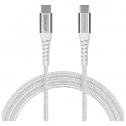 商品画像:USB Type-C to C ケーブル(100W出力/480Mbps/2.0m)ホワイト APC-V2010CC-U2-WH
