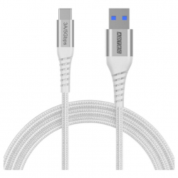 商品画像:USB Type-A to C ケーブル(36W出力/5Gbpsbps/2.0m)ホワイト APC-V2006AC-U3-WH