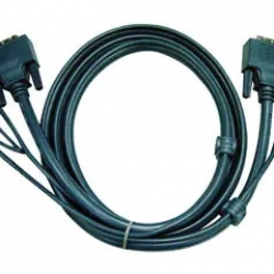 商品画像:USB DVI-Dシングルリンク KVMケーブル 5m 2L-7D05U/ATEN