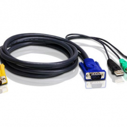 商品画像:PS/2 - USB KVMケーブル 1.8m 2L-5302UP/ATEN