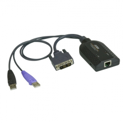 商品画像:スマートカードリーダー対応 DVI・USBコンピューターモジュール KA7166/ATEN