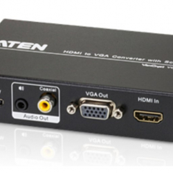 商品画像:スケーラー搭載 HDMI=>オーディオ・VGAコンバーター VC812/ATEN