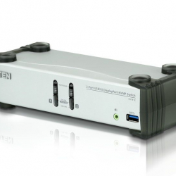 商品画像:USB 3.0ハブ搭載 2ポートUSB DisplayPort KVMPスイッチ CS1912/ATEN