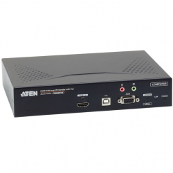 商品画像:HDMIシングルディスプレイIP-KVMエクステンダー(4K、PoE対応・トランスミッター) KE8952T/ATEN