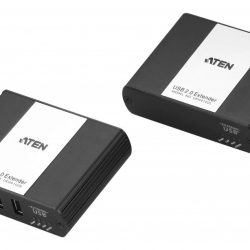 商品画像:LAN経由 4ポート USB2.0 Cat5タイプ エクステンダー(最大100m延長) UEH4102/ATEN