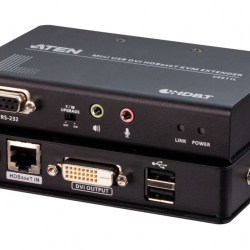 商品画像:USB DVI HDBaseT ミニKVM エクステンダー(1920x1200@100 m) CE611/ATEN